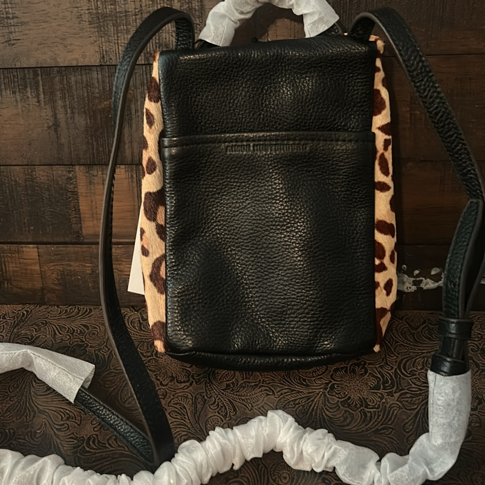 Aimee Kestenberg Tamitha leather Backpack bag Cheetah NWT - Picture 2 of 3